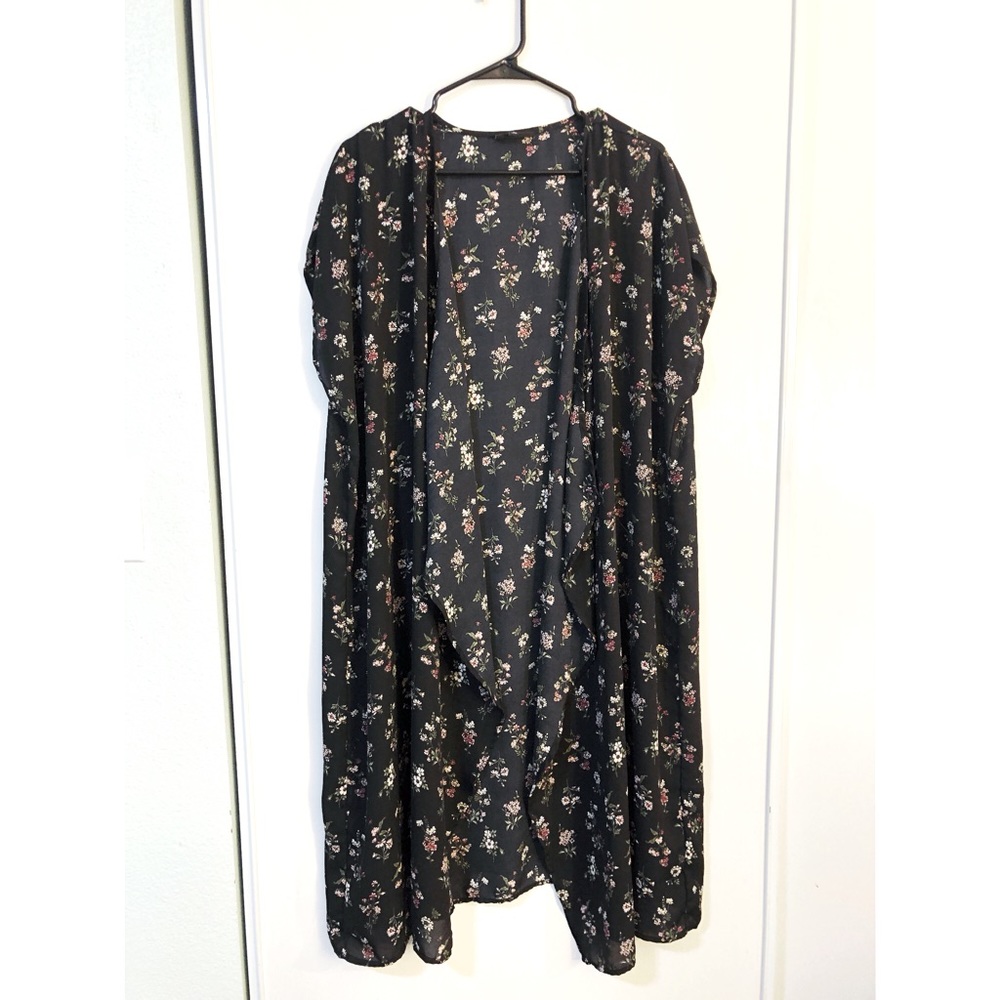 Floral cape/tunic